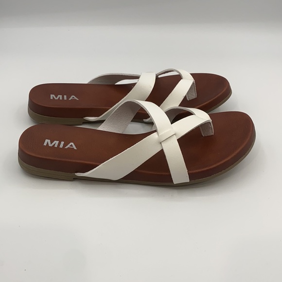 MIA WOMEN'S ARES SANDAL-WHITE - Picture 3 of 7
